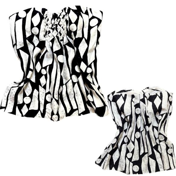 Y2K VTG. 4 PC. 2000'S VTG. CACHE DRESS TOPS PURSE BUNDLE 2/4 SMALL - Picture 4 of 8